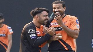Rashid Khan, Irfan Pathan Bond Over Yusuf Pathan's One-Handed Stunning Catch During Baroda vs Goa Match in Syed Mushtaq Ali Trophy 2019-20 | WATCH VIDEO